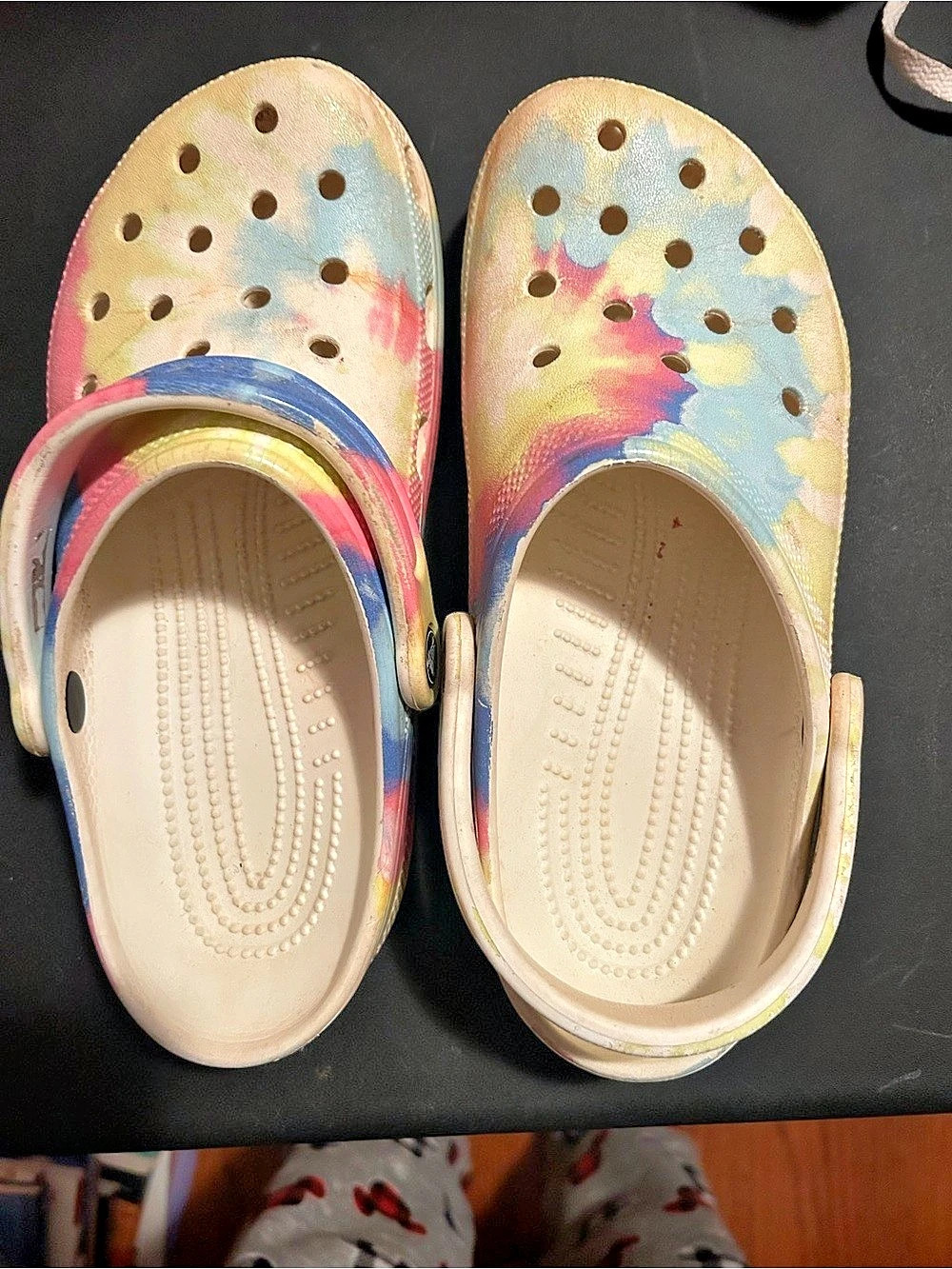 Crocs Classic Tie-Dye Graphic Clog Multicolor US 6/8